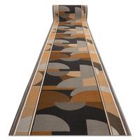 alfombra de pasillo con refuerzo de goma malis geometrico antidesliza 100x1150 cm