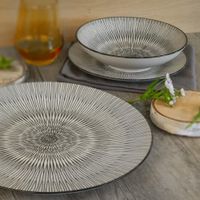plato llano x6 gres beigenegro