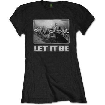 The Beatles Camiseta manga larga Let It Be Studio para mujer