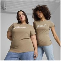 puma camiseta script tee para mujer