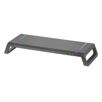 stand de sobremesa para 1 pantallas mars gaming mgs-one black ajustable a 3 tamaos puerto usb 20 e