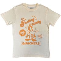 dessins animes camiseta feeling totally quackers para mujer