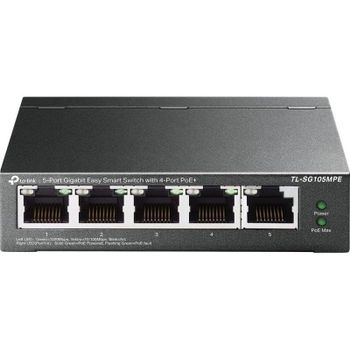Switch TP-Link TL-SG105MPE 5 Puertos Gigabit 4 PoE+ L2 Easy Smart