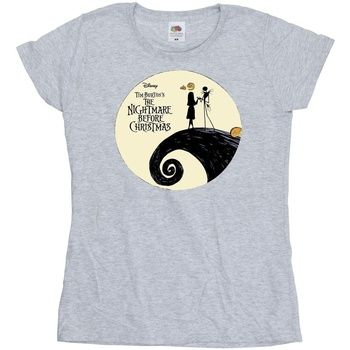 Nightmare Before Christmas Camiseta manga larga BI53201 para mujer