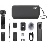 dji osmo pocket 3 creator combo camara suspendida 4k estabilizacion en 3 ejes negra