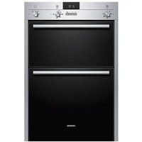 siemens hb13mb521 electric double oven - stainless steel  black stainless steel