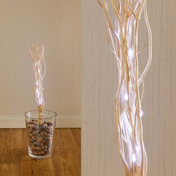40cm Battery Twig Light White