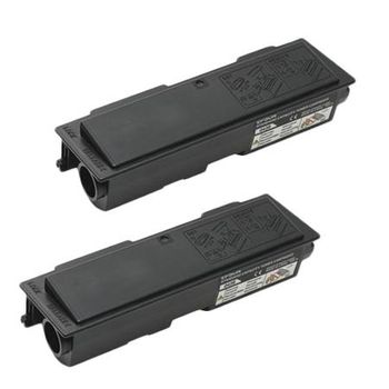Compatible Multipack Epson Aculaser M2000DT Printer Toner Cartridges (2 Pack) -C13S050438