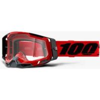 100 racecraft 2 goggle red - clear lens