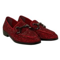 noholita deportivas moda mocasin banda estribo con incrustacion cristales para mujer