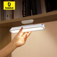 lampara de escritorio magnetica baseus lampara de mesa led colgante recargable atenuacion continua luz nocturna para armario armario lampara de lectura para estudio