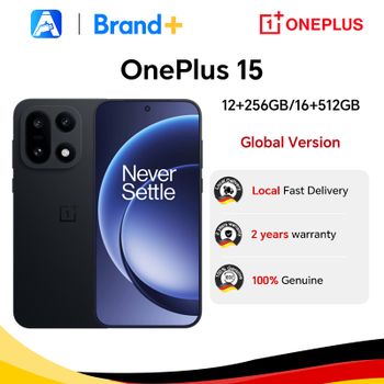 OnePlus 15 5G, Versión Global, Smartphone, 12+256, 16+512, Snapdragon 8 Elite Gen 5, Pantalla de 165Hz, 7300mAh, 120W, eSIM, NFC, Negro