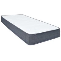 colchon de cama box spring firmeza media 200x90x20 cm vidaxl