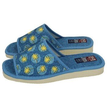 Gema Garcia Pantuflas Zapatillas palmeras para mujer