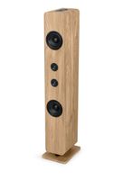 torre audio bluetooth - thomson - legnonero - 120 w ottico usb equalizzatore tws telecomando alimentatore 230v