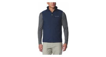 Chaleco softshell columbia ascender ii azul