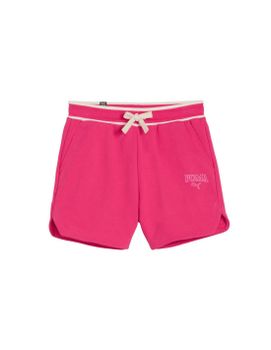Pantalón Puma Squad Infantil Rosa