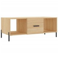 mesa de centrormesa auxiliarrmesa de cafe madera contrachapada roble sonoma 102x50x40 cm
