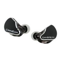 crinear daybreak 1dd2ba2mpt tweeters microplanares auriculares intrauditivos con controlador y diseno de carcasa de resina completamente relleno