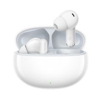 auriculares realme techlife buds inalambricos bluetooth con cancelacion de ruido ia bateria 36 h blancos