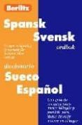 diccionario sueco/español - ordbok spansk/svensk