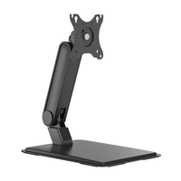 aisens soporte de mesa pro contrapeso inclinable para monitor pos 8kg de 17 32 negro