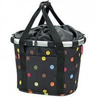 klick-fix bolsa delantera klickfix reisenthel 35x28x26 negropuntitos