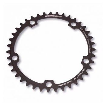 Plato Stronglight Ct2 135 Mm Campagnolo 11v Negro 11 Velocidades Carretera Aluminio 39t