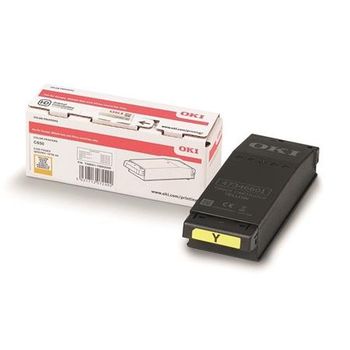 OKI 09006129 Yellow Original Toner Cartridge