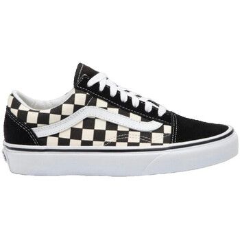 Vans Deportivas Moda Old Skool Primary Check para mujer