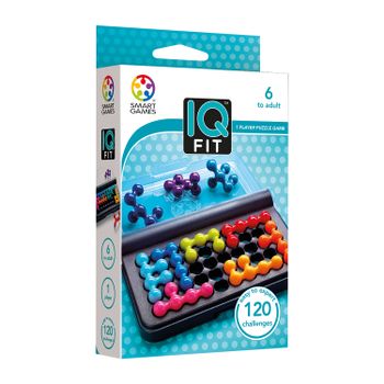 IQ Fit | Rompecabezas Niños | Juegos Educativos 6 Años O Más | Juegos De Mesa Para Niños | Incluye 120 Desafíos | Juegos Infantiles