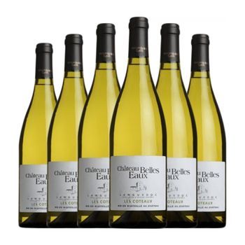 Château Belles Eaux Vino Blanco Blanco Coteaux 75 Cl 14% Vol. (pack De 6 Unidades)