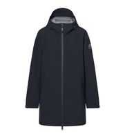 ecoalf para hombre mcmgajkneve00167w25-161 abrigo neve profundo marino s casual poliester reciclado sostenible