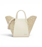 tous para mujer 2002438901 bolso capazo tulip rafia beige osfa casual