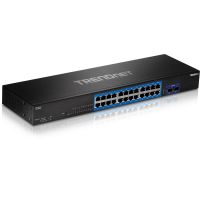 switch trendnet teg-30262 24 puertos gigabit con 2 sfp 10g 88 gbits