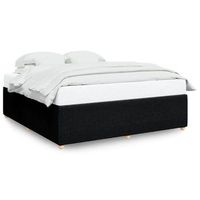 cama sin colchon tela negro 180x200 cm vidaxl