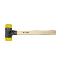 wiha martillo de cara blanda safety semidurosemiduro con mango de madera hickory cabezal redondo 26642