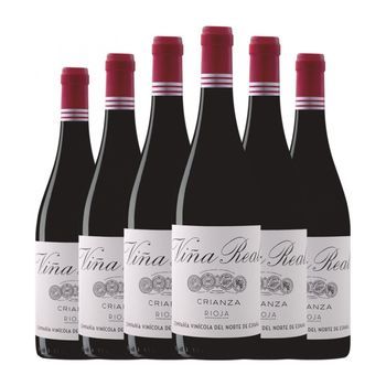 Norte De España - Cvne Vino Tinto Viña Real Rioja Crianza 75 Cl 13.5% Vol. (pack De 6 Unidades)
