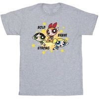 dessins animes camiseta bold brave strong para hombre