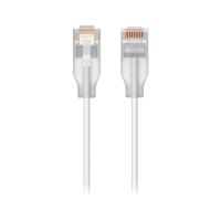 cable de red ubiquiti uacc-cable-patch-el-015m-w-24 cat6 015m rj-45 blanco translucido