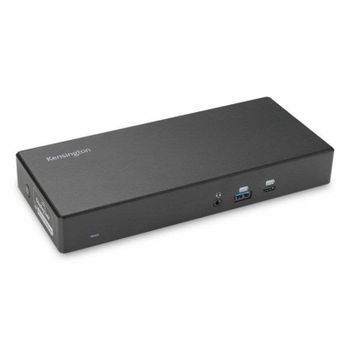 Replicador de puertos Kensington SD4781P USB-C USB-A 4K Dual Display 100W Negro