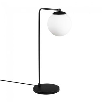 Lámpara de mesa marga negro