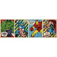 erik poster de puerta marvel comics triptico 158x53cm