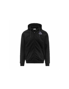 Sudadera Kappa Firti Swt Hombre Negro