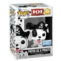 figura pop vinyl patch disfrazado de pirata 101 dalmatas funko