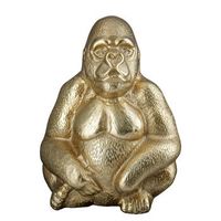 gilde escultura figura decorativa gorila h 27 cm