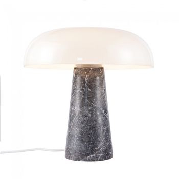 Lámpara de mesa glossy gris