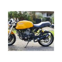 silenciador de escape ducati gt 1000 mass cafe racer par