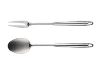 cubiertos para ensalada y barbacoa de acero inoxidable