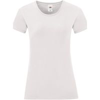 fruit of the loom camiseta iconic para mujer